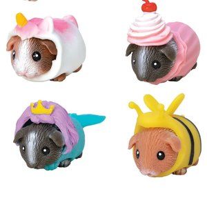 Schylling Cute, squishable 4 Party Guinea Pigs Random